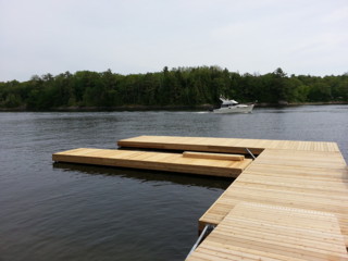 10ft x 30ft, 10ft x 40ft, 6ft x 30ft Floating Pontoon Dock in Muskoka.jpg